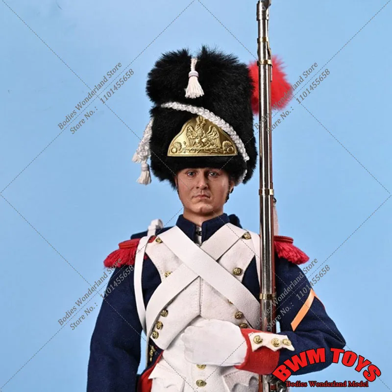 In Stock BROWN ART BA-0008 1/6 Collectible Empire Guards Lieutenant Napoleonic Full Set 12'' Male Soldier Action Figure Toys