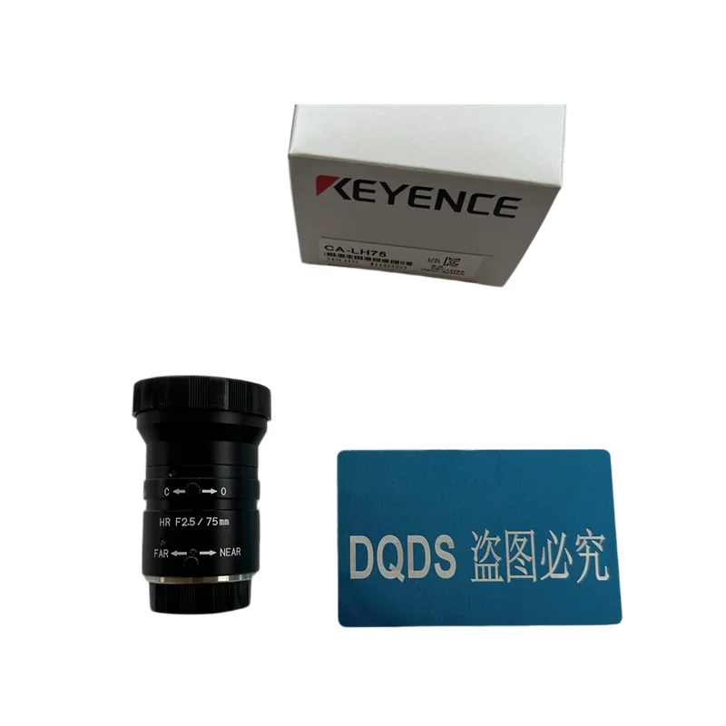 KEYENCE CA-LH75 Macro Lens with High Resolution and Low Distortion Used for Long-distance High-precision Dimension Measurement
