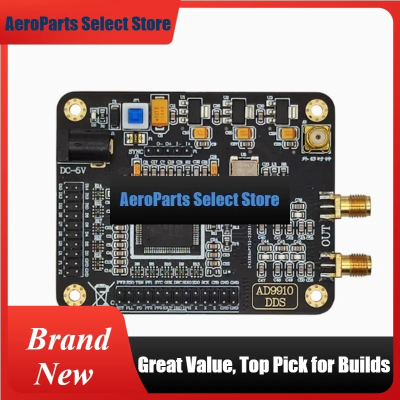 AeroPartsAD9910 High-speed DDS Module 1G Sampling Frequency Sine Wave Signal Generator Sweep Source Development Board 420M