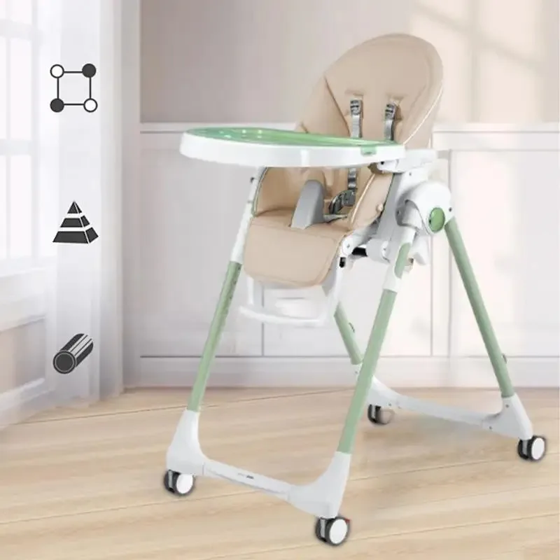 Children Dining Chair Leather Cushion Baby Dining Chair Accessories Leather Cover Cushion Baby Eating Chair Cushion Chair Cover