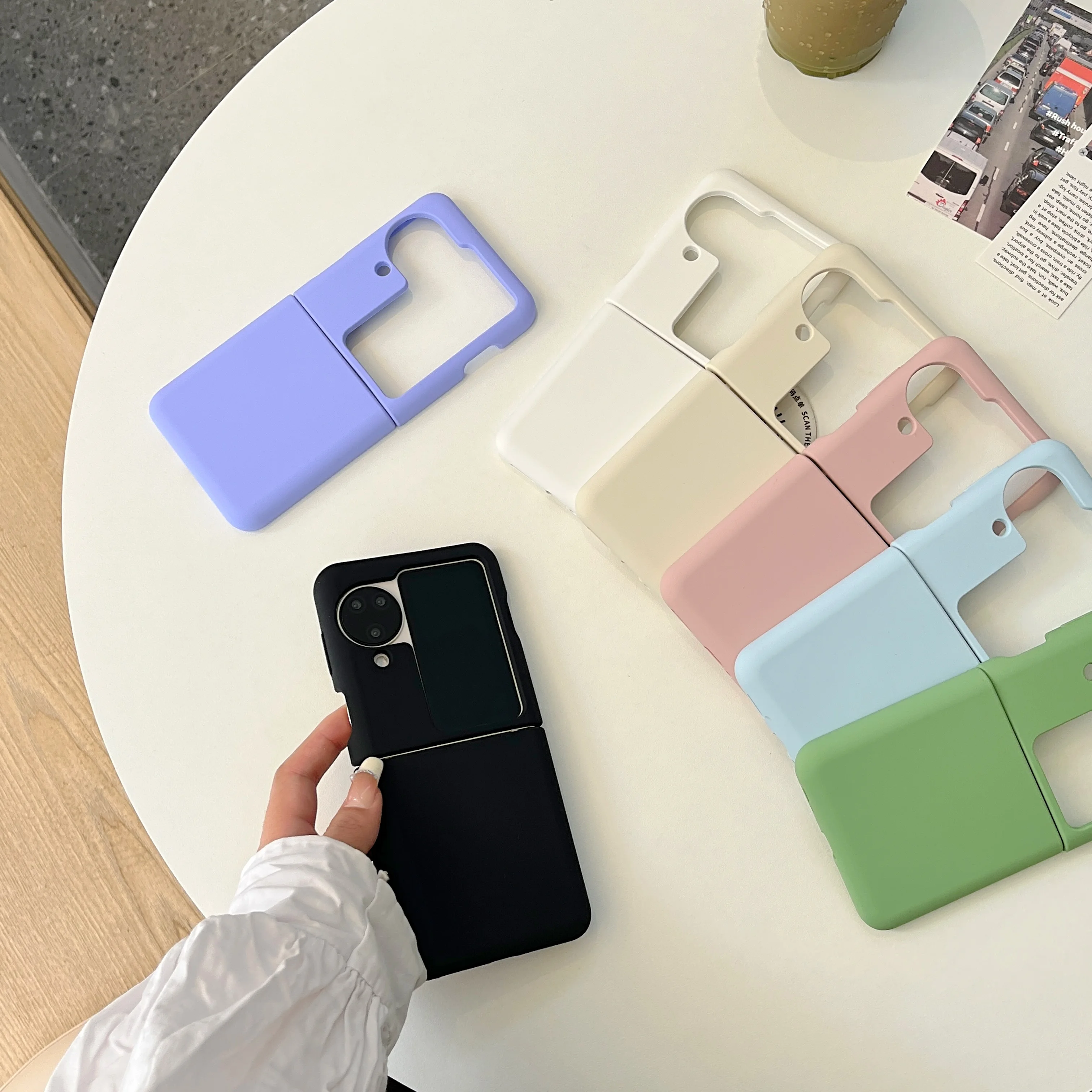 Shockproof Liquid Silicone Case, Slim Skin Soft Touch Phone Cover For OPPO Find N3 Flip, Find N2 Flip, With Retail Package