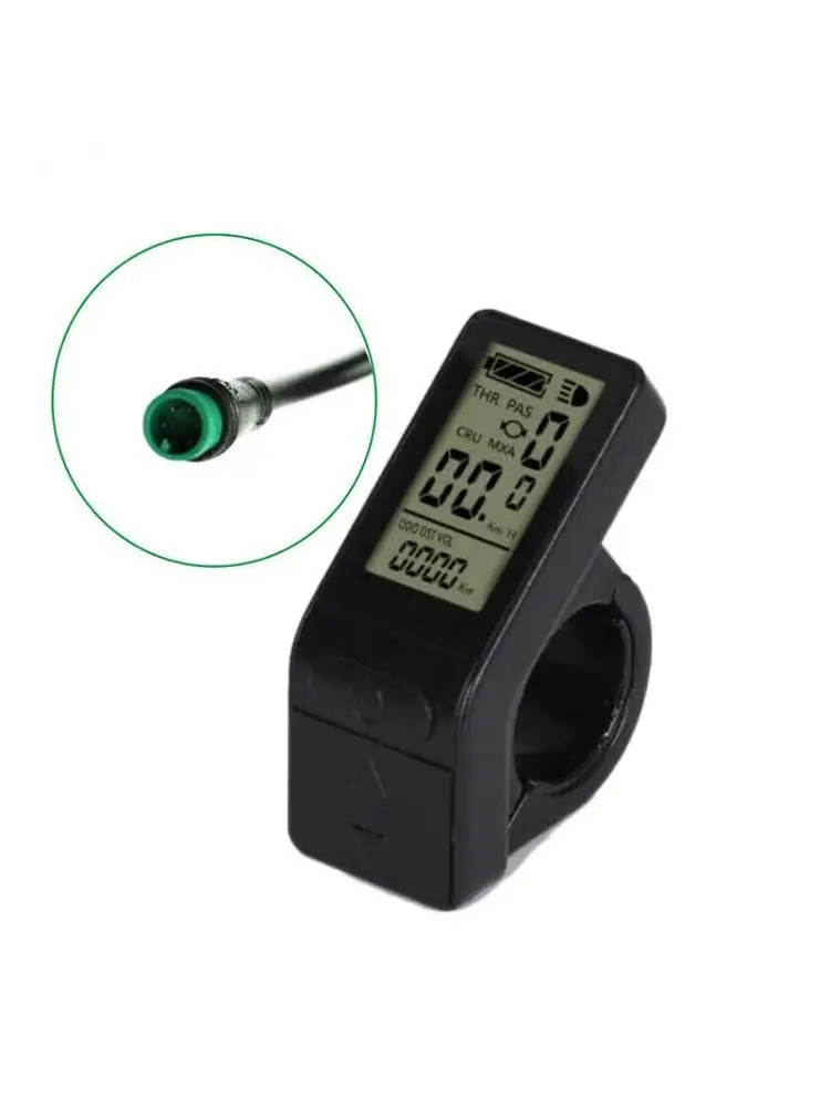 AliExpress TOOPRE Electric Bicycle Mini Display LCD4 for 24/36/48 Volt E Bikes Featuring Power Assist and Fault Display Functions