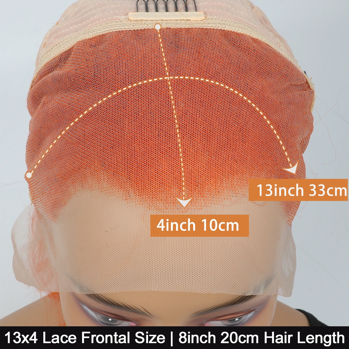 MRSHAIR شعر مستعار قصير بوب 13x4 الدانتيل شعر مستعار أمامي شعر الإنسان غلويليس الدانتيل الشفاف 180% الكثافة شعر طبيعي مفرود شعر مستعار برتقالي اللون