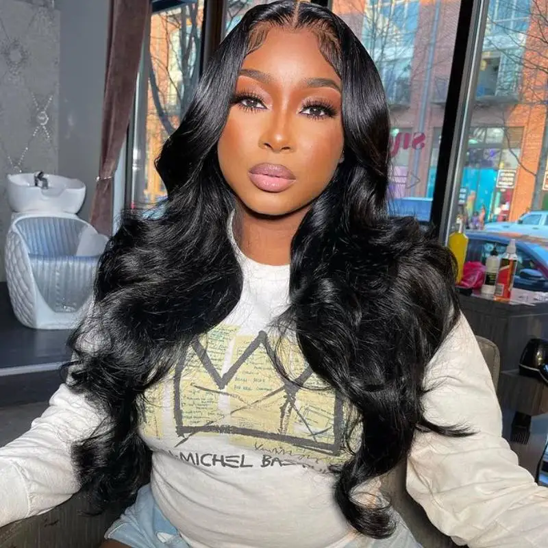 Human Hair Lace Frontal Wig 4x6 hd Lace Closure Wigs Glueless Wig 100% Human Hair Ready To Wear Brazilian Hair For Women YARRA