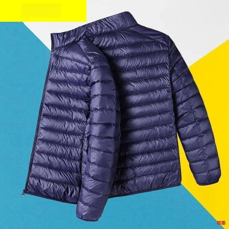 

Повседневный легкий пуховый хлопковый тюнер, мужской тюнер с воротником-стойкой и капюшоном, тонкий весенний сезон, элемент Faion Knot