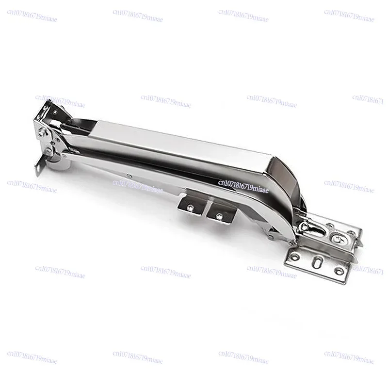 Hinged cabinet door hinge wardrobe folding translation opening hinge buffer silent damping hardware fitting