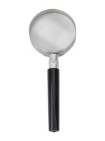 10X Magnification Handheld Magnifier Magnifying Glass For Reading Examine Compact Glass Magnifier