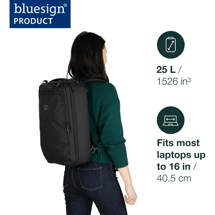 حقيبة ظهر Osprey Aoede سعة 25 لترًا باللون الأزرق العتيق #2