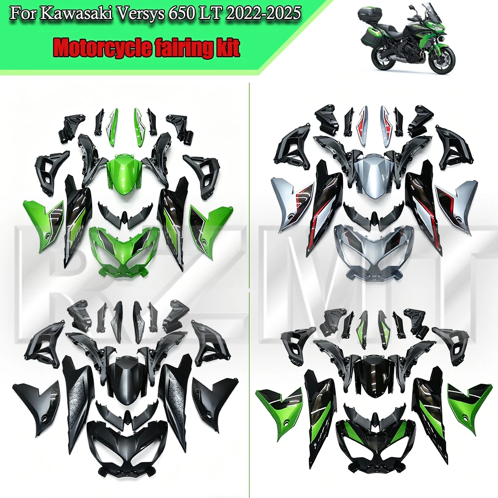Fit For Kawasaki Versys 650 2022 - 2024 Versys650 Fairings Motorcycle Accessories Injection Panel Bodywork Frame Protector Kits