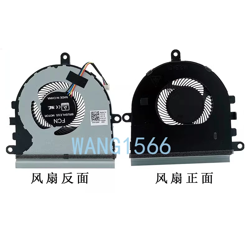 Для Dell Vostro 3400 3401 3405 3500 3501 2021 3583 3584 V3400 V3401 V3405 V3500 V3501 Вентилятор охлаждения процессора ноутбука Вентилятор радиатора Кулер