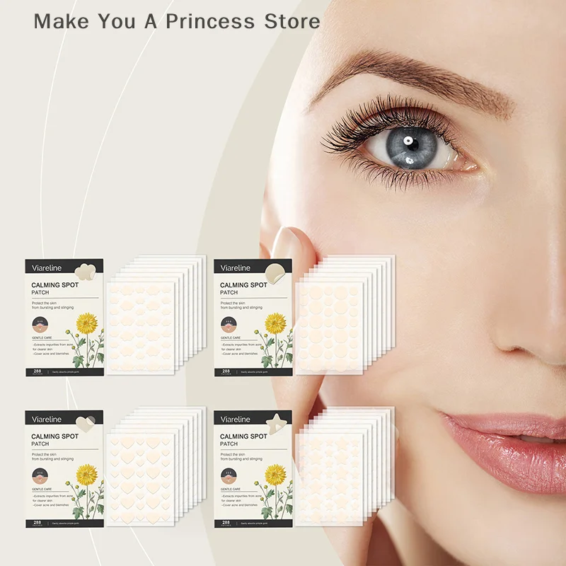 

288pcs Pimple Patch Invisible Acne Removal Skin Care Stickers Concealer Face Spot Beauty Makeup Tools