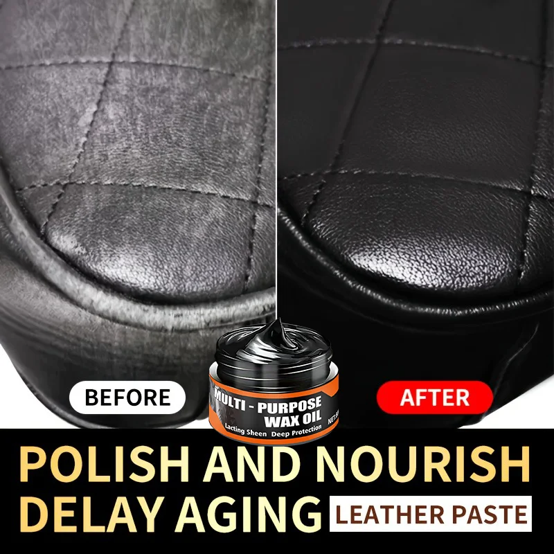 Leather Goods Leather Oil Nourishing Cream Leather Shoe Oil PU Leather Maintenance Oil Leather Care Agent Leather Seat Polish Br