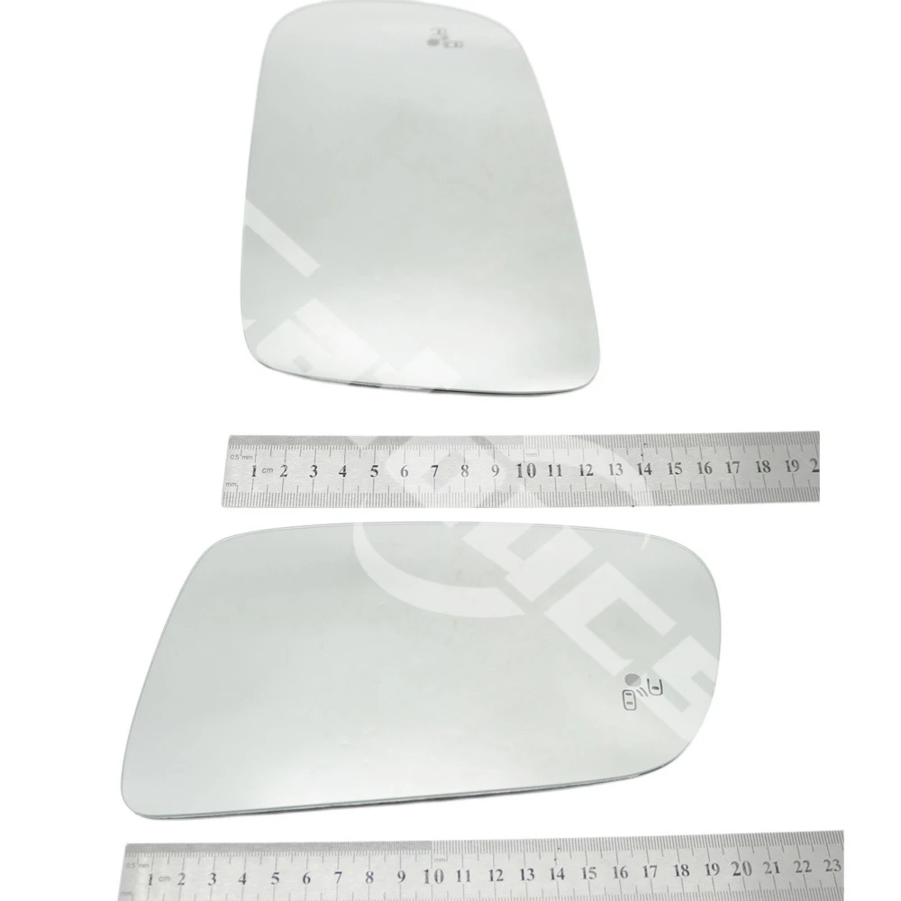 For Lincoln MKT 2010-2019 Exterior External Door Side Wing Rearview Version Heated Reflective Mirror Glass Lens Blind Spot Mark