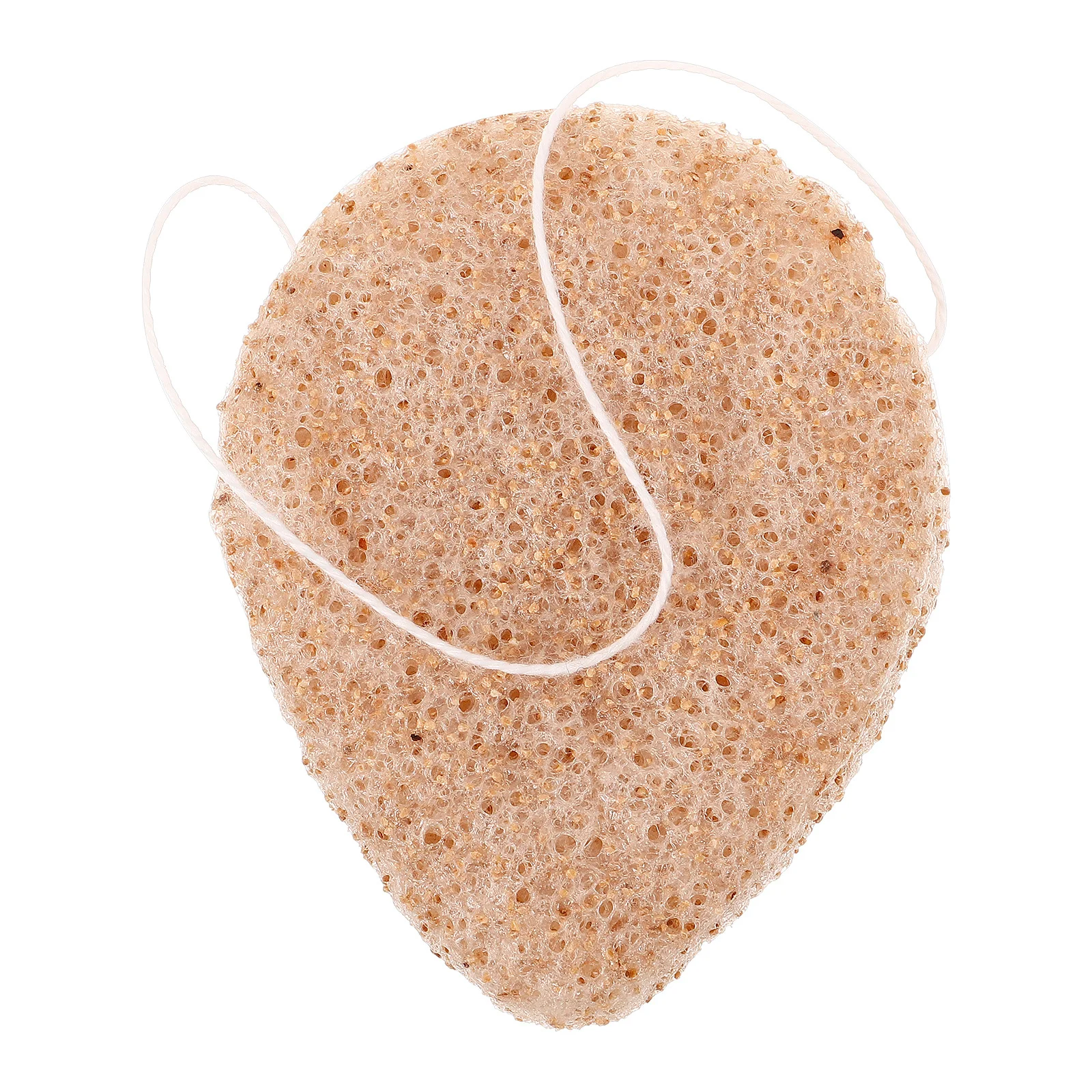 Épurateur exfoliant de nettoyage en noix naturelle, épais et Durable, soins pour la peau, nettoyage en profondeur, éponges douces et Non irritantes