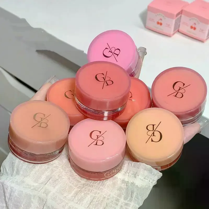 Gege bear 5g Jarred Jam Lip Gloss — Hydrating Water-Gloss Finish, Plumping Effect, Long-Wearing And Non-Transfer Formula