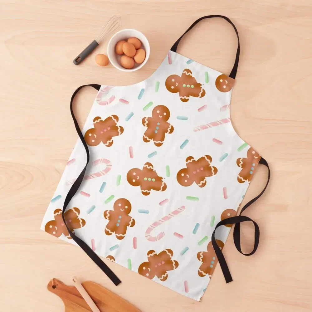 

Gingerbread Buddies Apron Men'ss Home Cleaning Apron