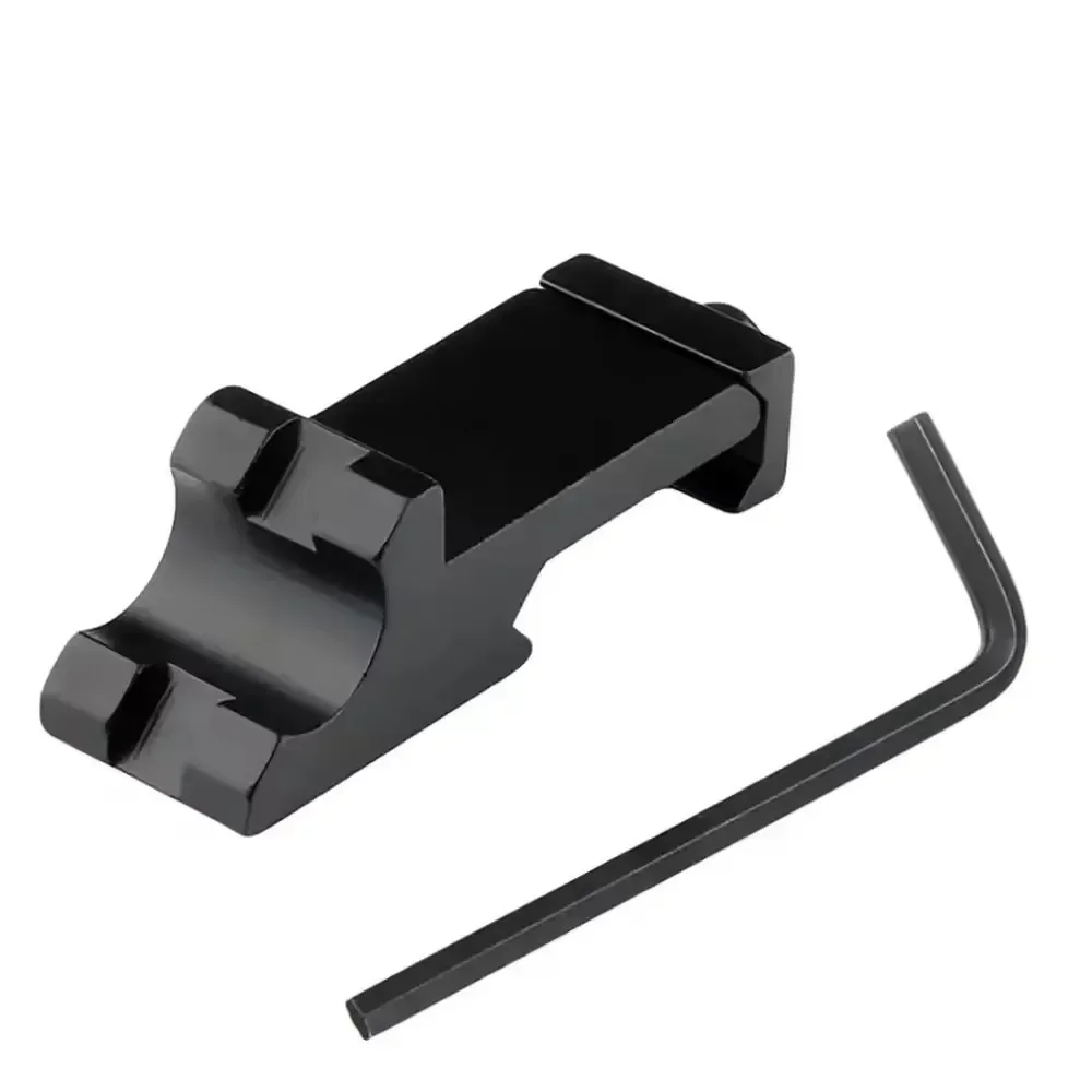 45 Degree Angle Offset Side Mount Adapter RTS 20mm Picatinny Rail Flashlight Laser Scope Light Mount