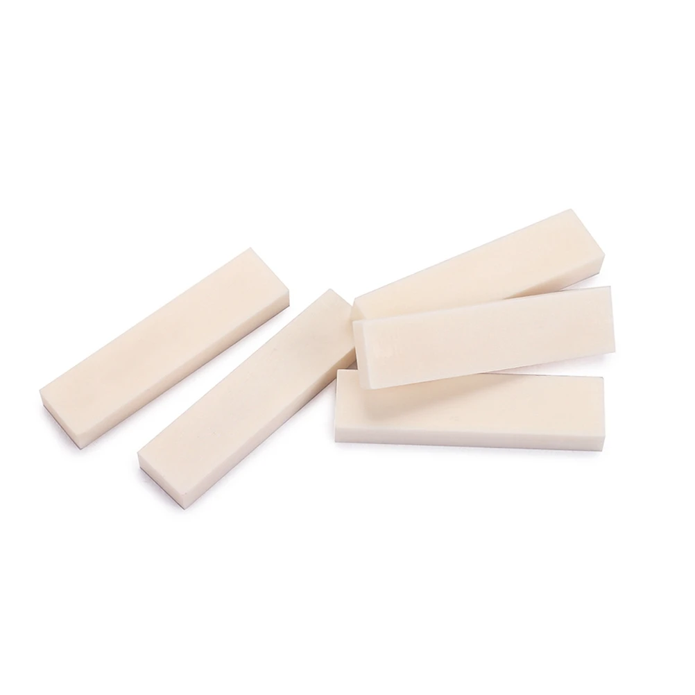 

Classical Guitar Blank Buffalo Bone Nut Guitar String Saddle Nut Bone Blank for Acoustic Folk Electric Guitar Mandolin Banjo