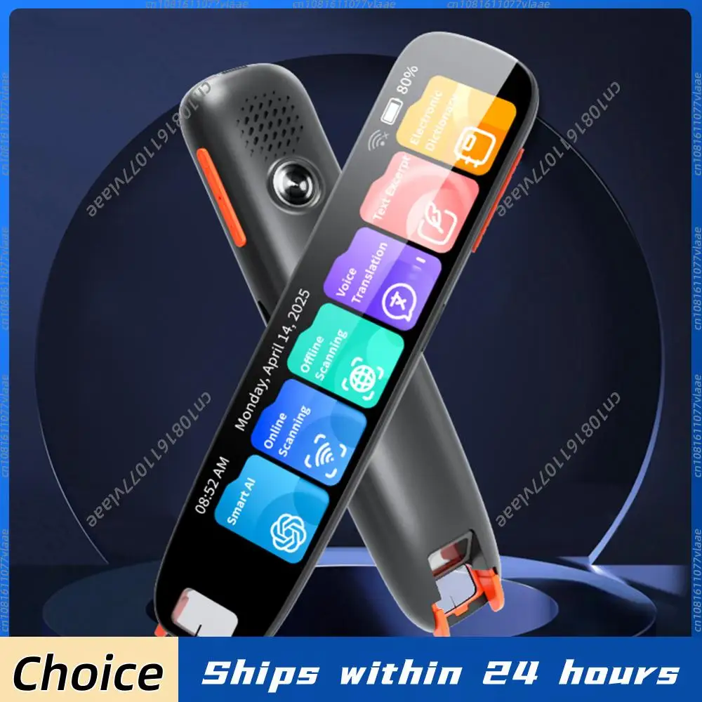 

Multifunction Dictionary Pen 134 Languages Real Time Translator TYPE-C Charging Assistive Reading Pen for Study Travel Business
