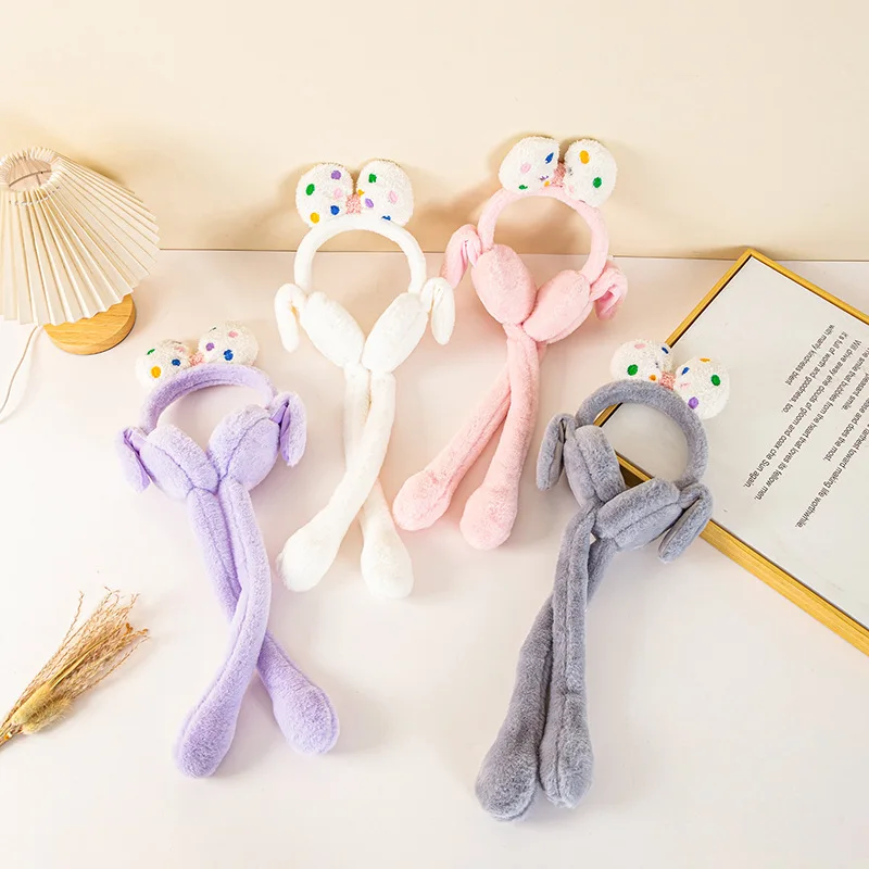 New Winter Warm and Antifreeze Ear Tips for Parent-child Children, Cute Airbag Ear Tips, Student Ear Bags, and Ear Warmers