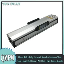 Fully Enclosed Module 90mm Sliding Table 100~1000mm 4*MGN12C 1605/1610 Aluminum Profile Linear Rail Nema23 Stepper Motor Kit