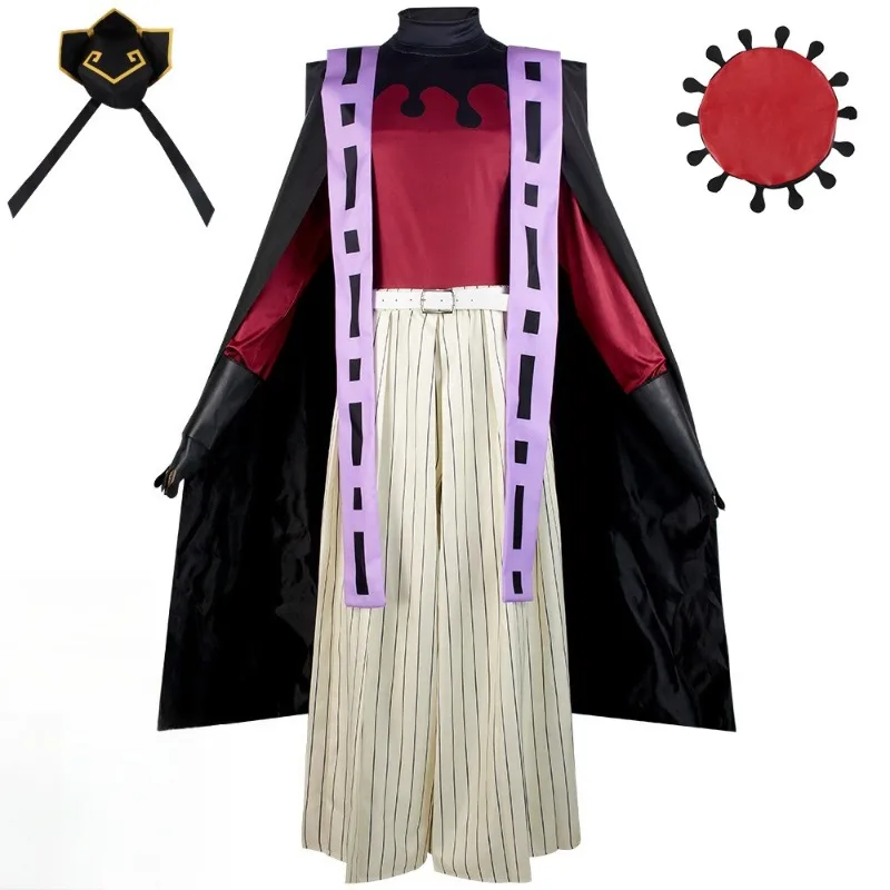 

Demon Douma Cosplay Costume Kimetsu No Yaiba Outfit Halloween Anime Douma Kimono Slayer Demon Cosplay Party for Men Women