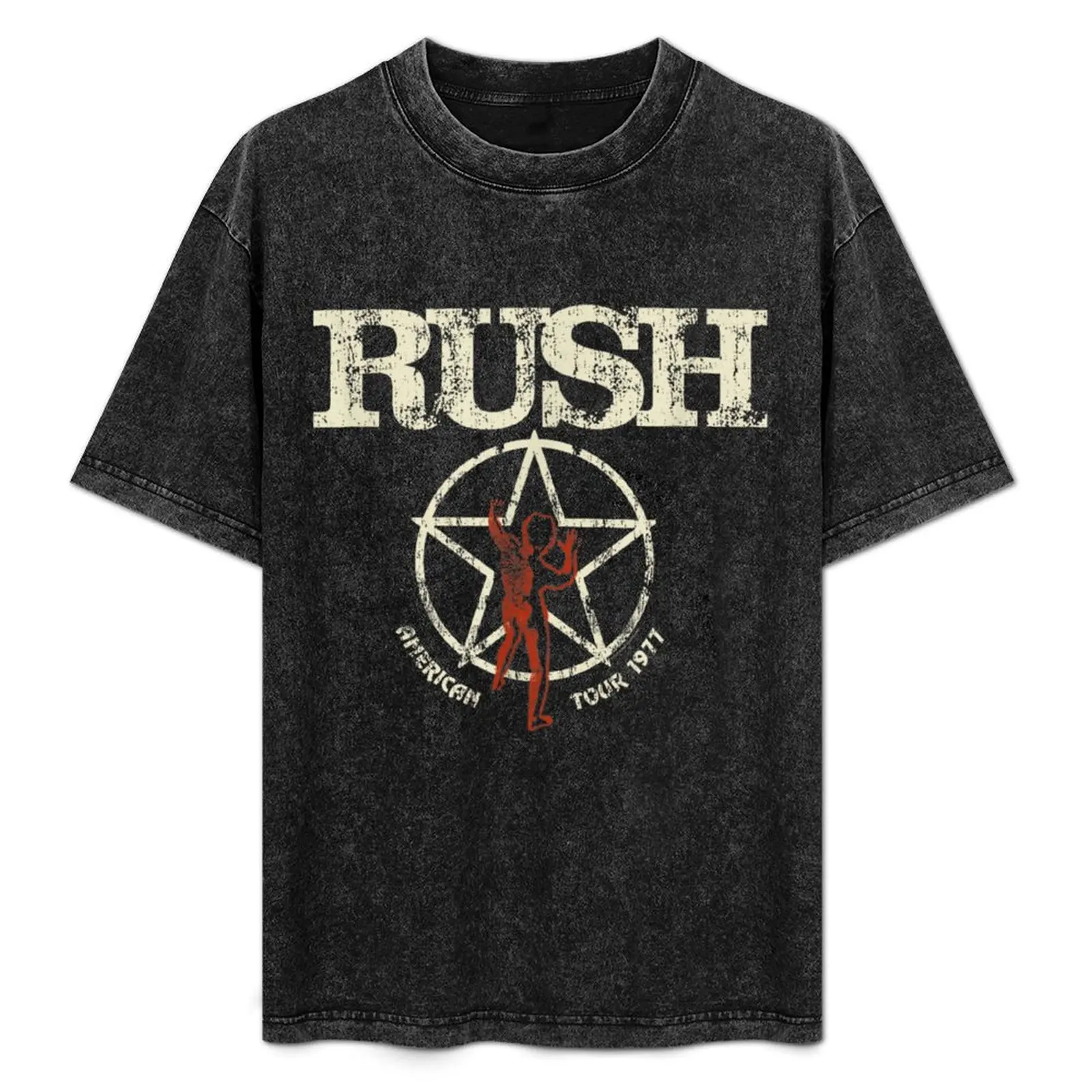 

Rush Band T-Shirt Outdoor Work Short Sleeve Top
