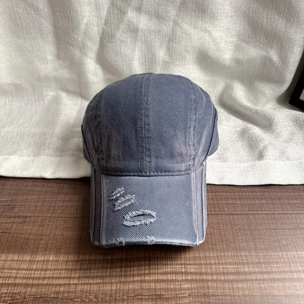 

Creative Gift Cotton Unisex Hat Breathable Vintage Distressed Cap Lightweight Durable Baseball Cap