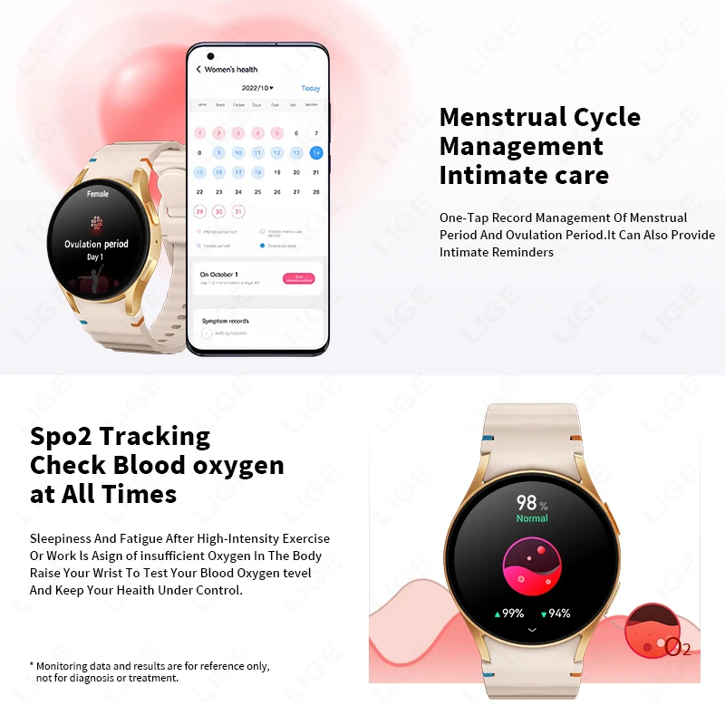 LUIK Nieuwe Bluetooth Oproep Smart Horloge Vrouwen Aangepaste Wijzerplaat Horloges Mannen Sport Fitness Tracker Hartslag Smartwatch Voor Android IOS