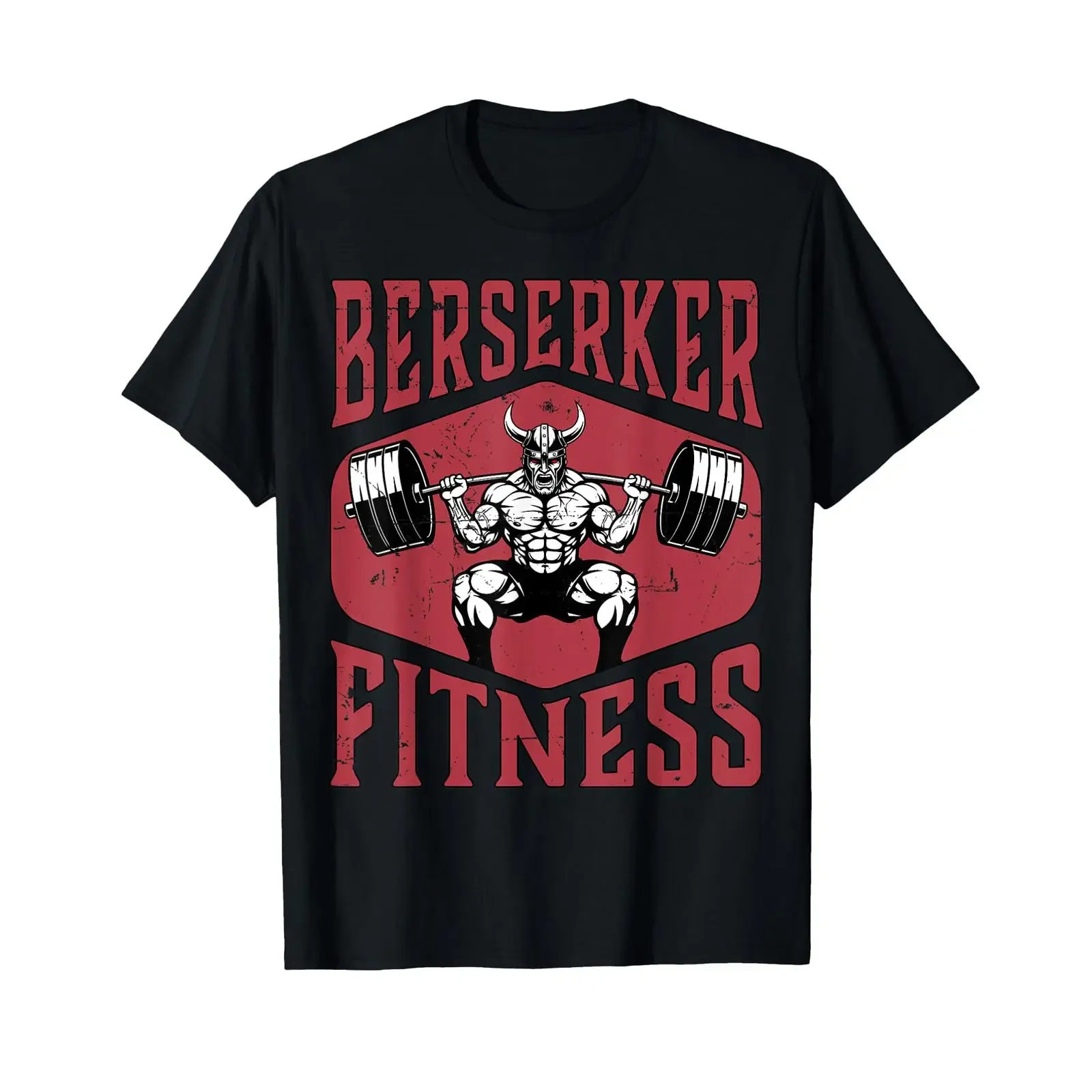 Berserker When Training Not Responsive Viking Gym Design T Shirt vintage Washed Slightly Comfortable streetwear