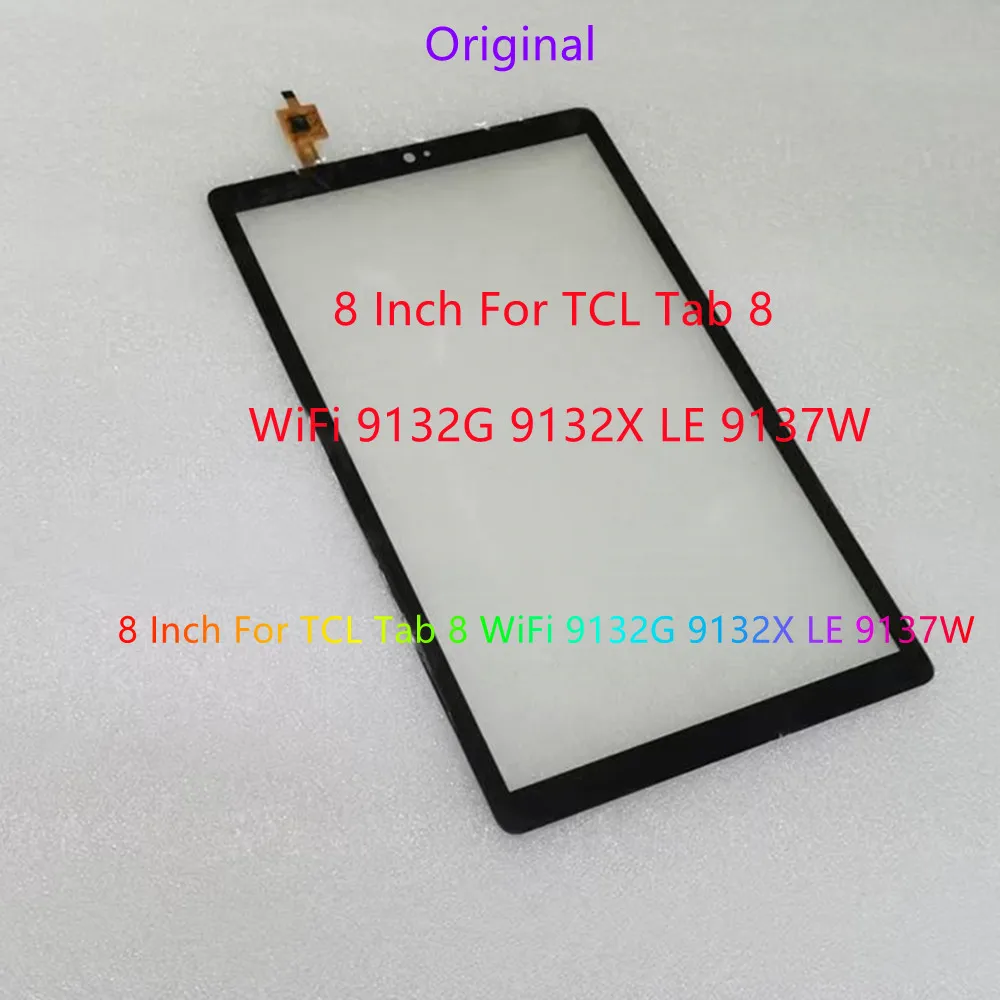 AAAAA 8'' Inch For TCL Tab 8 WiFi 9132G 9132X LE 9137W Touch Screen Digitizer Panel Tablet Replacement Repair Parts 100% Tested 2