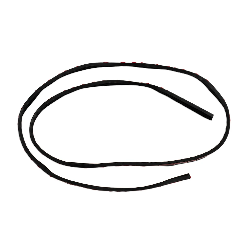 Automotive 2 Meter V Groove Rubber Casement Seal Strip for Side Window Glass For Edge Weatherproofing and Noise Control