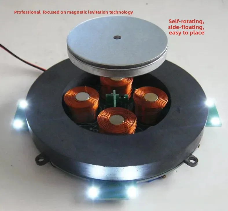 High Load Capacity Magnetic Levitation Core Bare Machine for Bluetooth Speaker Globe Display Stand Moon Lamp Craft