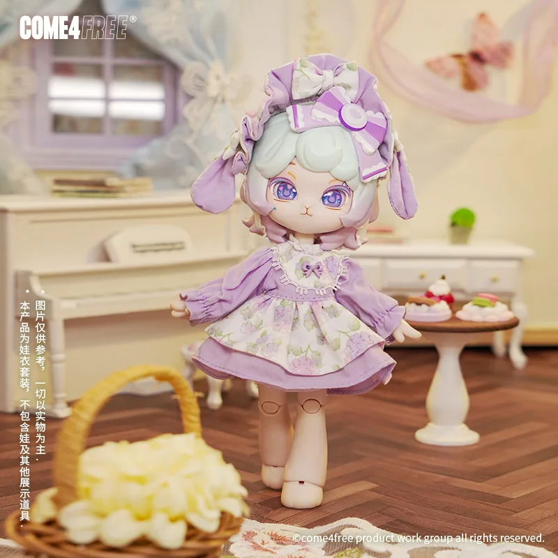 

COME4FREE Lilykite Baby Clothes OB11 Doll BJD Baby Clothes Doll Skirt Clothes (hair Clothes Do Not Hair Baby)