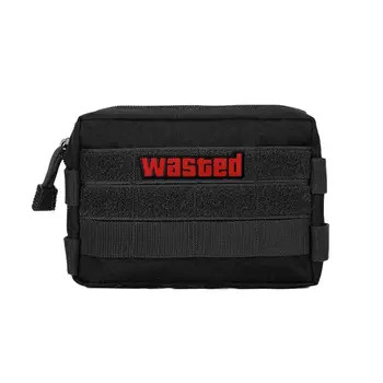 GTA「浪費」線上遊戲經典趣味梗圖魔鬼氈臂章戰術士氣鉤環扣貼紙徽章,適用於背包、帽子、牛仔褲 10 最佳銷售 牛仔褲補丁 - №10