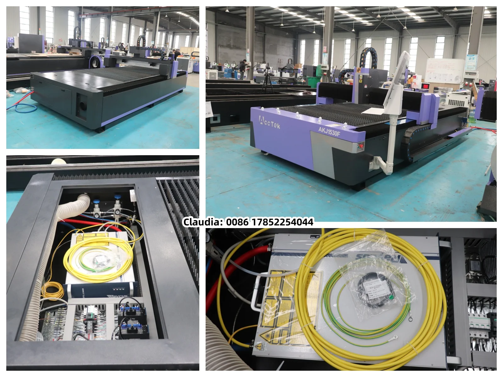 Wholesale 1530 fiber laser metal cutting machine 1kw 1500w 2000w 3000w 5000w 6000w cnc Korea South