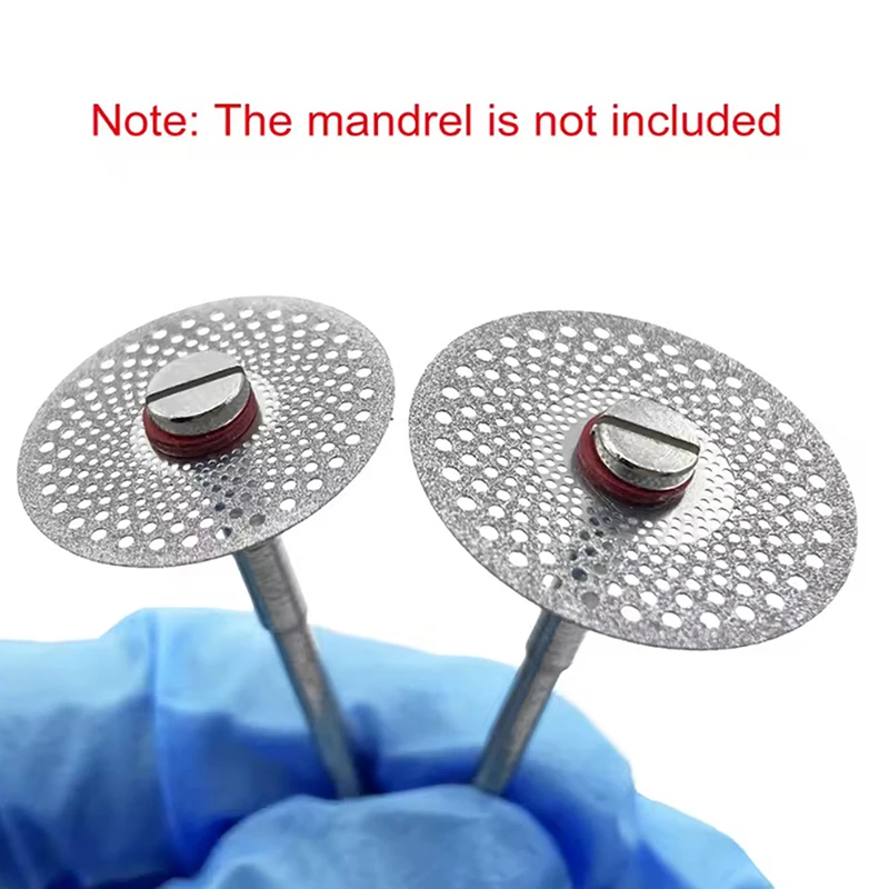 

5Pcs Dental Diamond Disc Disks 220*0.20mm Ultra-thin Double Sided Grit Cutting Disc Tool Thickness Dental Instruments Lab 9 Size