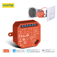 LoraTap Zigbee Curtain Switch Module for Roller Shutter Blind Motor DIY Tuya Smart Home by Google Assistant Alexa Zigbee2Mqtt