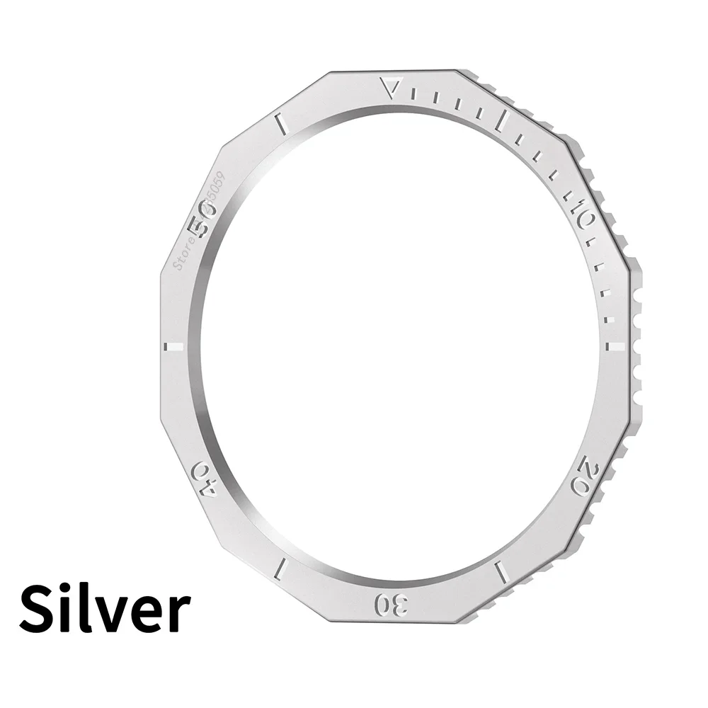 ベゼルリング三星銀河時計 6 クラシック 43 ミリメートル 47 ミリメートルスマートウォッチタイムスケール時計リングスケールフレームケースバンパーアクセサリー