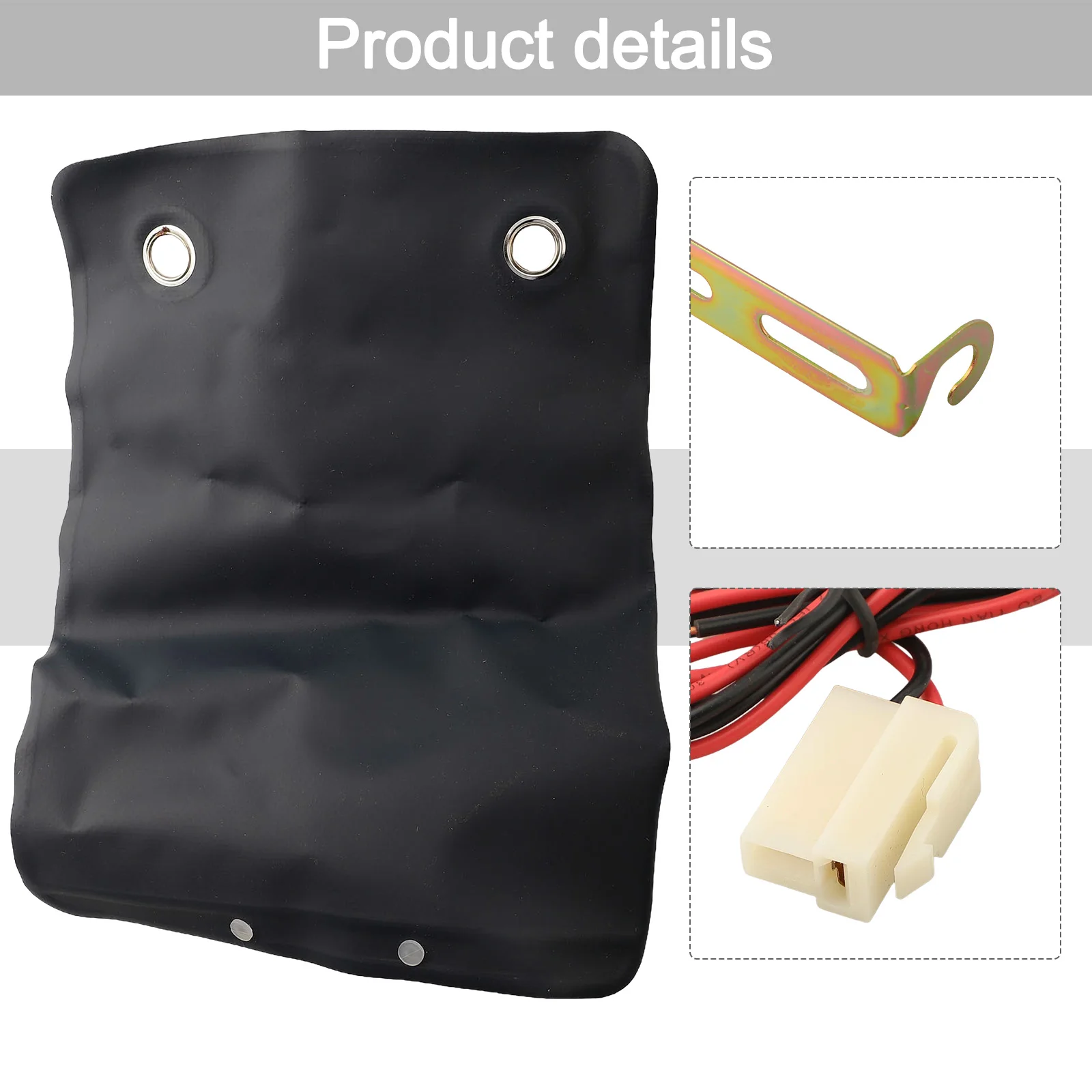 Bracket Length 144mm 12V Washer Pump Washer Pump Bag High-Quality Materials Reliable Replacement Efficient Cleaning ABS Material