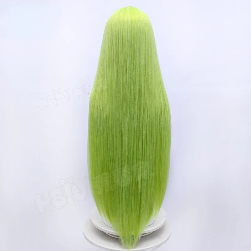 Anime Game Fate Stay Night Cosplay Enkidu Stage Role Play Grass Green parrucca di seta ad alta temperatura capelli Net parrucche Cosplay