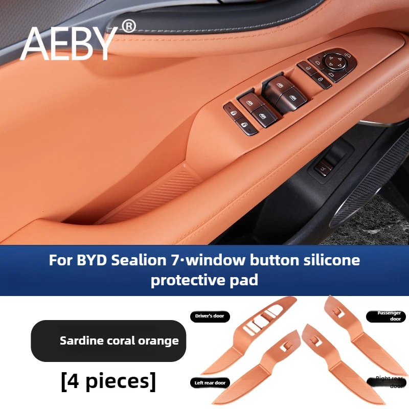 AEBY Silicone Window Switch Cover for BYD Sealion 7 (2024) - Image 5
