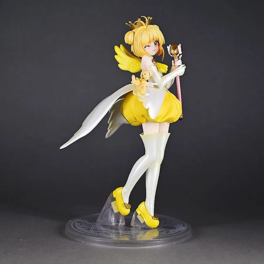 

Коллекционная фигурка Сакуры Киномото из аниме Cardcaptor Sakura, 22 см, ПВХ, модель для подарка