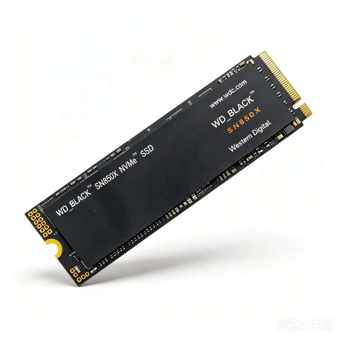 WD BLACK SN850X M.2 2280 PCIe Gen4 NVMe High-Performance Gaming SSD, 1TB/2TB/4TB Storage for Laptop Desktop & PS5 Game PC view 6