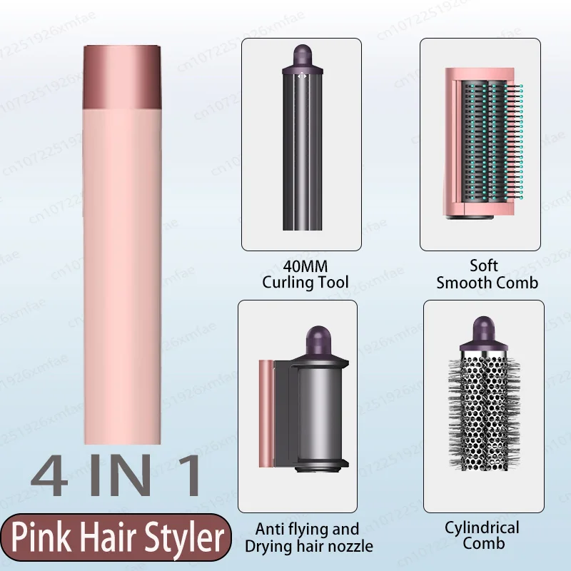 6-in-1 haarstyler en haardrogerborstel 110000 RPM Snelle haarverzorging Negatieve ionische föhn Sneldrogend, Multi Hair Styler