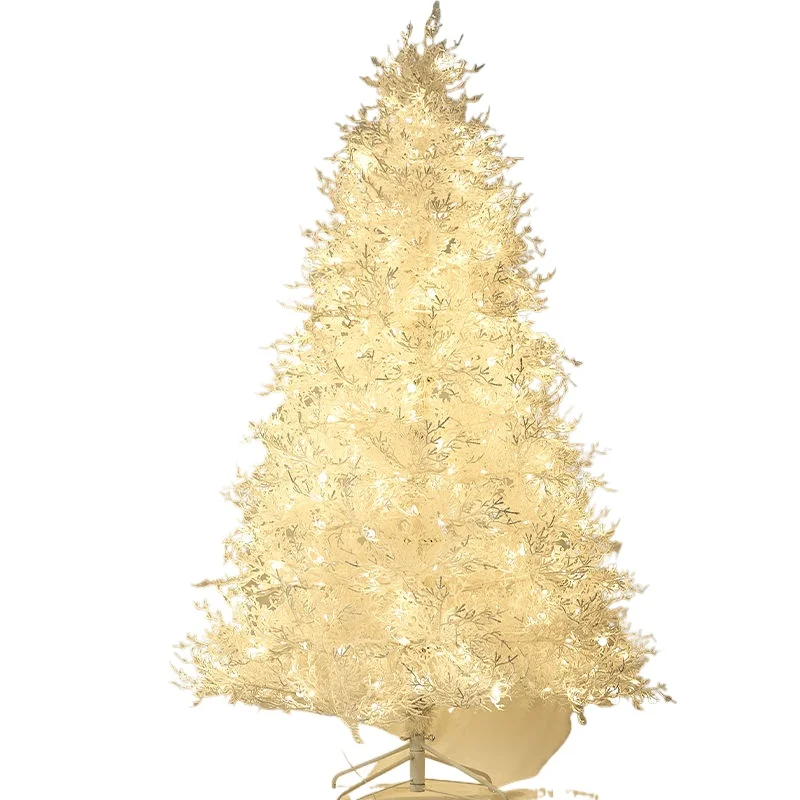 

Christmas simple decorative ornaments, all pe material Christmas tree white scene atmosphere decoration props, new models