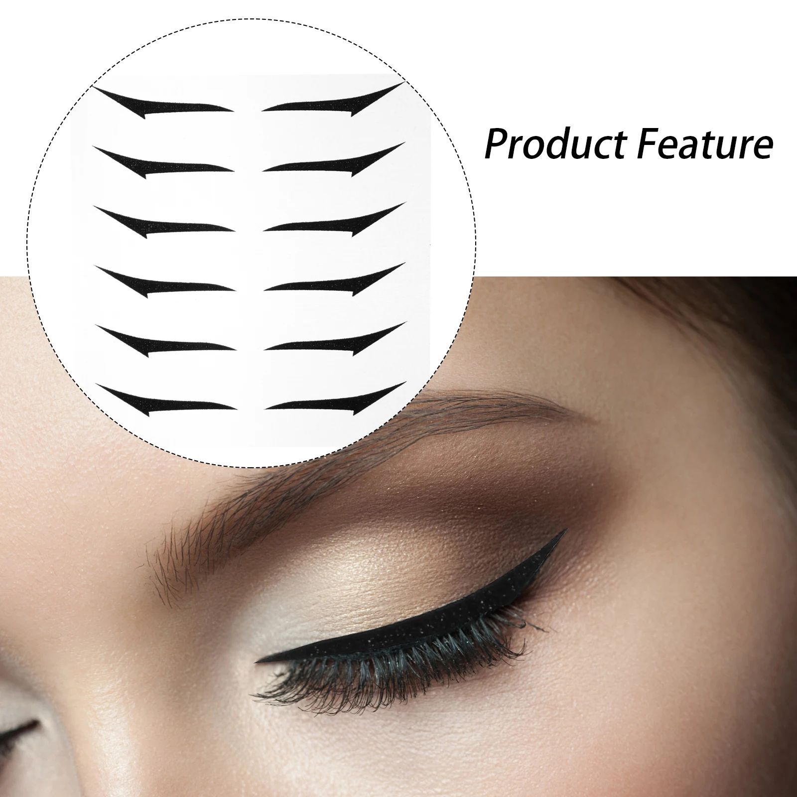 

Double Eyelid Stickers Invisible Reusable Eyeliner Strips Eye Makeup Tools For Women Girls Thin Inner Double Eyelid Tapes