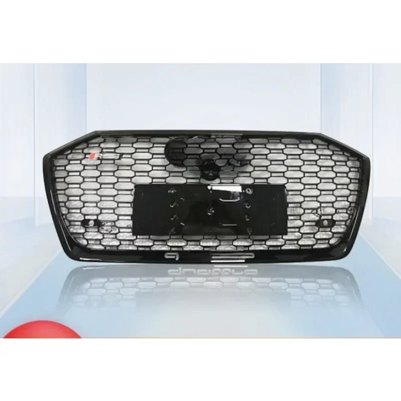 For Audi A6/S6 C8 2019 - 2020 (Refit For RS6 Style) Car-Styling Accessories Car Front Bumper Grill Center Grille A-B1001100658