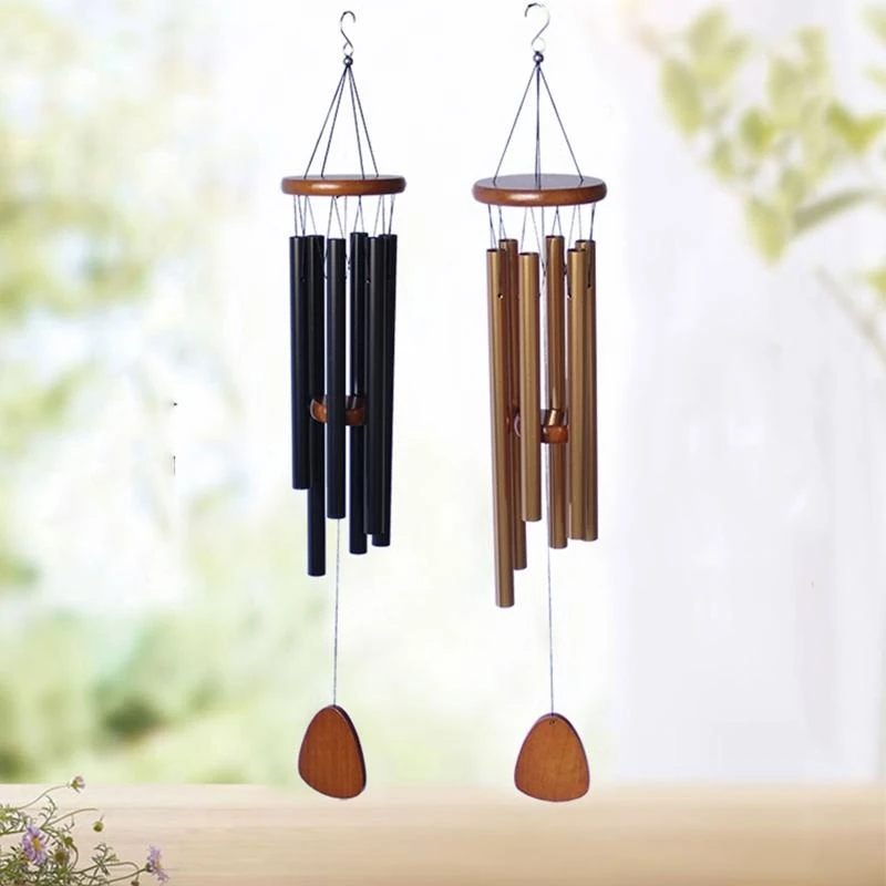 L9NB 32 In Wind 6 Hollow Aluminum Tube Pleasant Decor Wind