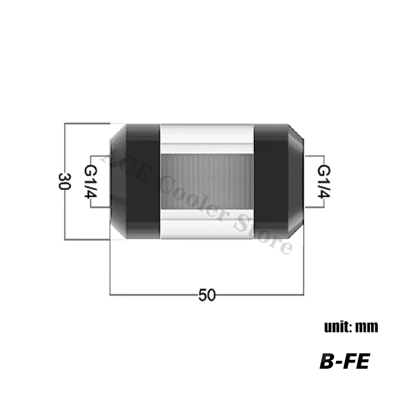 Water Cooling Ultra Dense Filter 0.058mm 250 Mesh Top Grade Low Water Resistance, Black/Silver/White